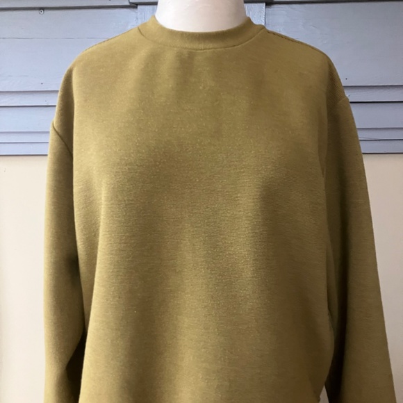 Calia Dijon Mustard Crew Neck Sweater – Size Medium - Picture 7 of 8